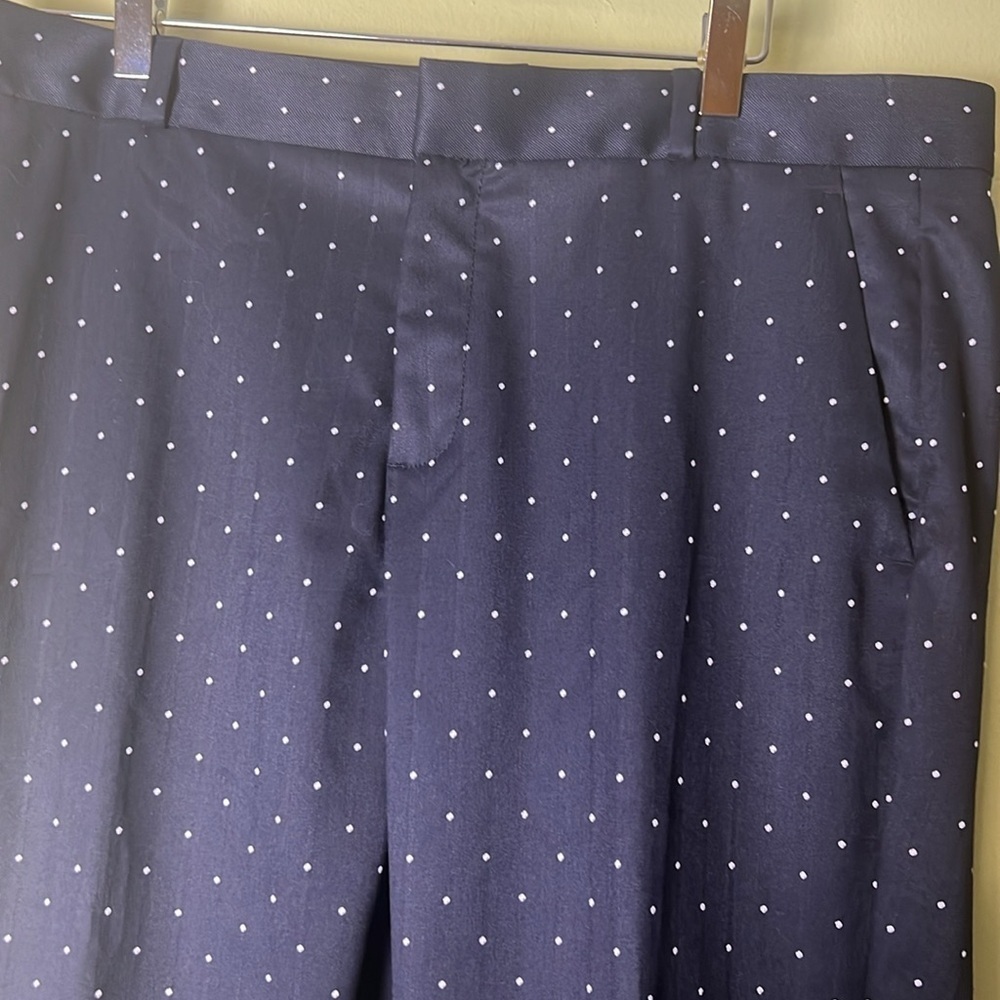 Banana Republic working, dressing, career, size 12 Men's Black Patterned Pants - Picture 4 of 6